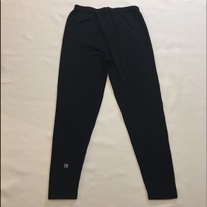 YS, Black slick long underwear